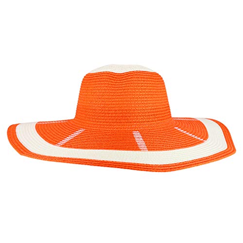 Trendy Apparel Shop Summer Fruit Designed Wide Brim Paper Braid Sun Hat
