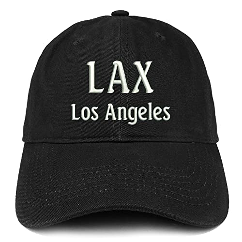 Trendy Apparel Shop LAX Los Angeles Low Profile Soft Cotton Baseball Cap