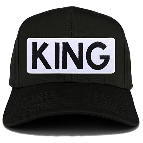 Trendy Apparel Shop King Patch Structured Baseball Cap