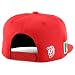 Trendy Apparel Shop Mexico Guadalupe Embroidered Flat Bill Snapback Cap