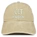 Trendy Apparel Shop CLT Charlotte Embroidered Pigment Dyed Washed Baseball Cap