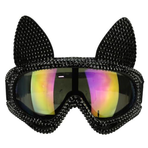 Trendy Apparel Shop Bling Rhinestone Festival Rave Goggles