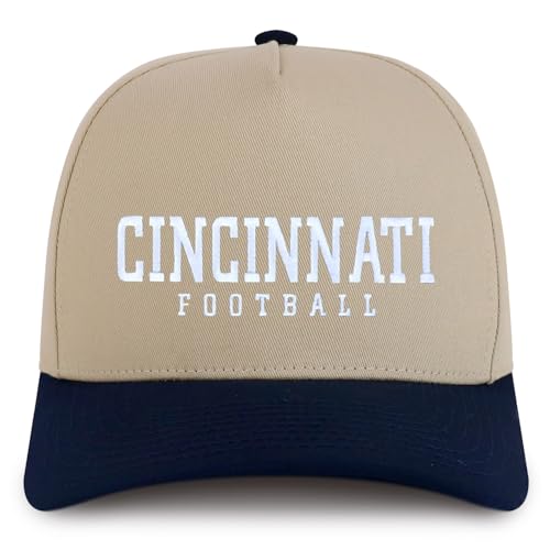 Trendy Apparel Shop Cincinnati Embroidered 5 Panel Structured Baseball Cap