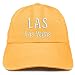 Trendy Apparel Shop LAS Las Vegas Embroidered Pigment Dyed Washed Baseball Cap