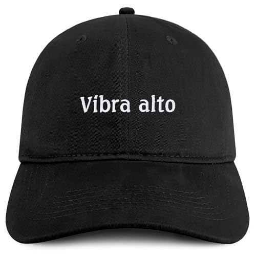 Trendy Apparel Shop Vibra Alto Embroidered Cotton Low Profile Dad Hat