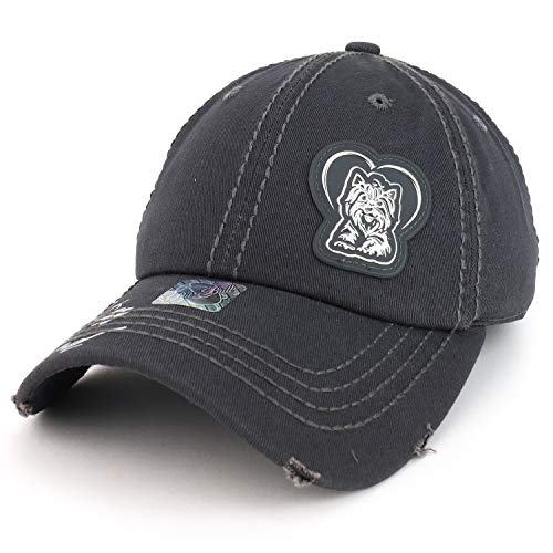 Trendy Apparel Shop Yorkshire Terrier Dog High Frequency Patch Baseball Hat