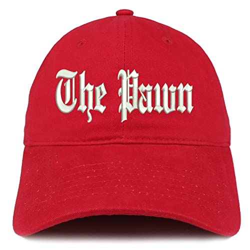 Trendy Apparel Shop The Pawn Old English Low Profile Soft Cotton Baseball Cap