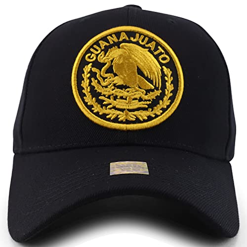 Trendy Apparel Shop Cities of Mexico Circular Logo Embroidered Structured Baseball Cap
