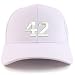 Trendy Apparel Shop Number 42 Collegiate Varsity Embroidered Sturctured Ball Cap