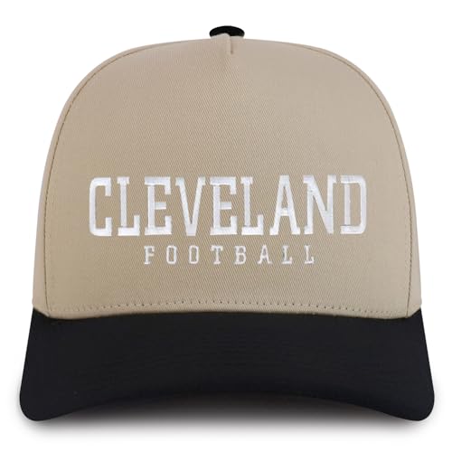 Trendy Apparel Shop Cleverland Embroidered 5 Panel Structured Baseball Cap