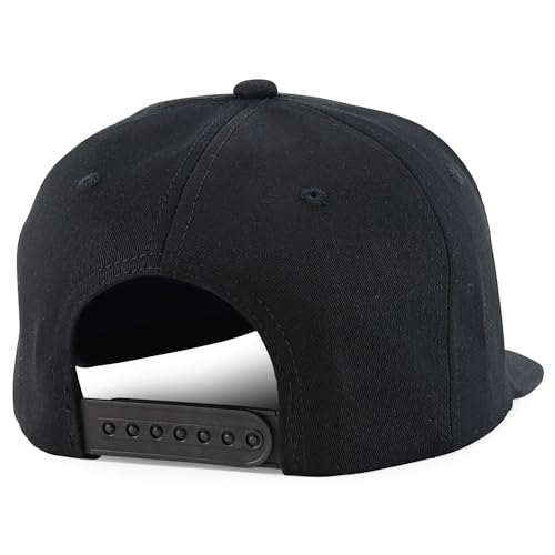 Trendy Apparel Shop Mexico Eagle Embroidered Flatbill Snapback Cap