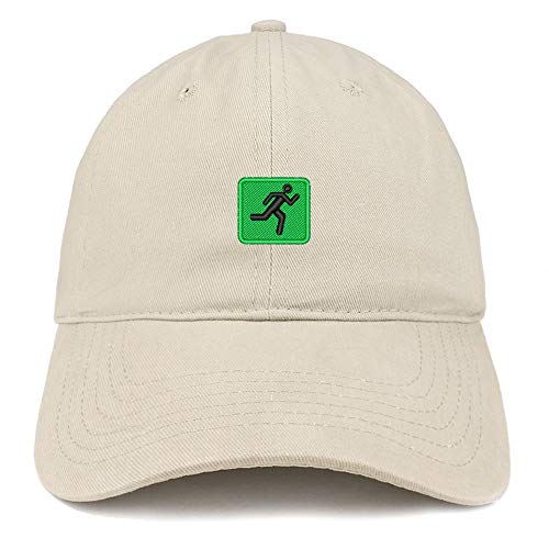 Trendy Apparel Shop Triathlon Running Embroidered Unstructured Cotton Dad Hat