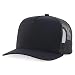 Trendy Apparel Shop 5 Panel Structured Trucker Cap with Mexico Flag Design Undervisor