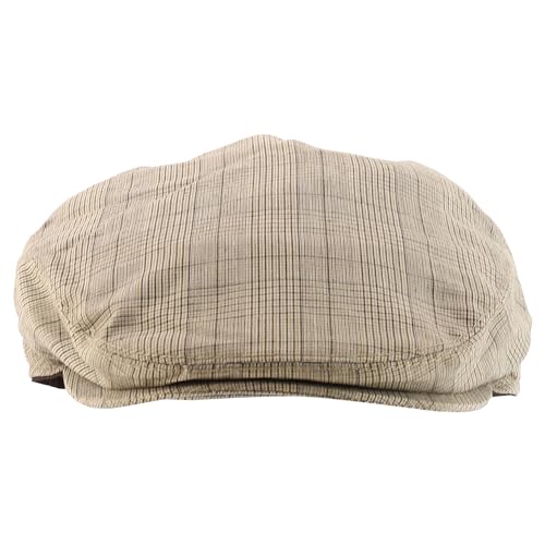 Trendy Apparel Shop Plaid Checker Patterend Newsboy Ivy Flat Cap
