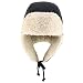 Trendy Apprel Shop Warm Winter Fur Ear Flaps Sherpa Lined Trooper Hat