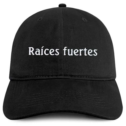 Trendy Apparel Shop Raices fuertes Embroidered Cotton Low Profile Dad Hat