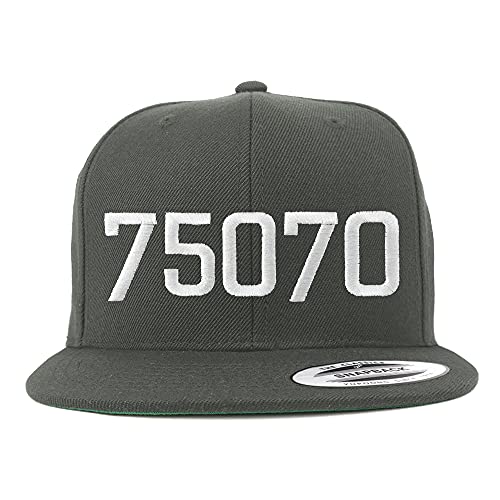 Trendy Apparel Shop 75070 McKinney TX Old English Embroidered Flatbill Snapback