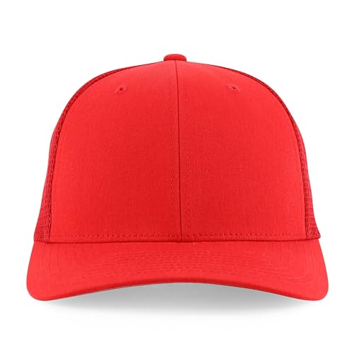 Trendy Apparel Shop Structured 6 Panel Stretchy Mesh Snapback Cap