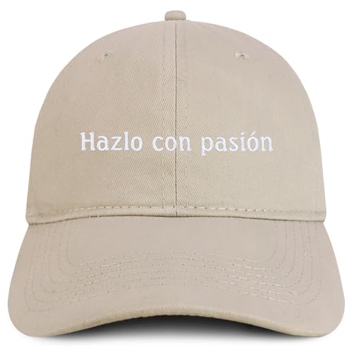 Trendy Apparel Shop Hazlo con Pasion Embroidered Cotton Low Profile Dad Hat