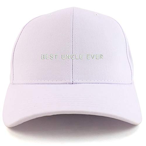 Trendy Apparel Shop Best Uncle Ever Embroidered Sturctured Baseball Cap