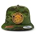 Trendy Apparel Shop Circular Mexico Patch 5 Panel Flatbill Trucker Cap