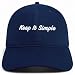 Trendy Apparel Shop Keep It Simple Embroidered Cotton Unstructured Low Profile Dad Hat