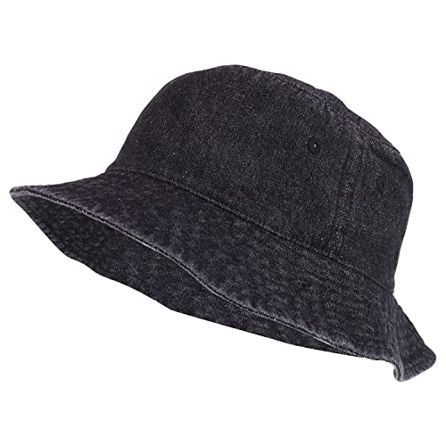 Trendy Apparel Shop Unisex Cotton Short Brim Crusher Bucker Hat