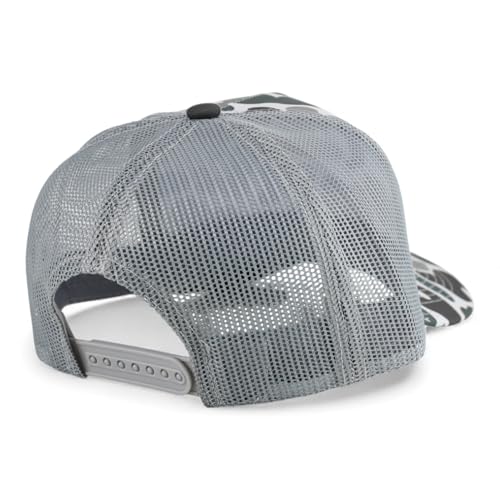 Trendy Apparel Shop 5 Panel Structured Crown Curved Bill Trucker Cap