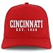 Trendy Apparel Shop Cincinnati Est.1968 Embroidered 5 Panel Snapback Trucker Cap