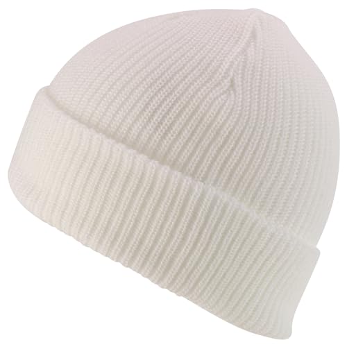 Trendy Apparel Shop Warm Winter Acrylic Ribbed Knit Cuff Beanie Hat