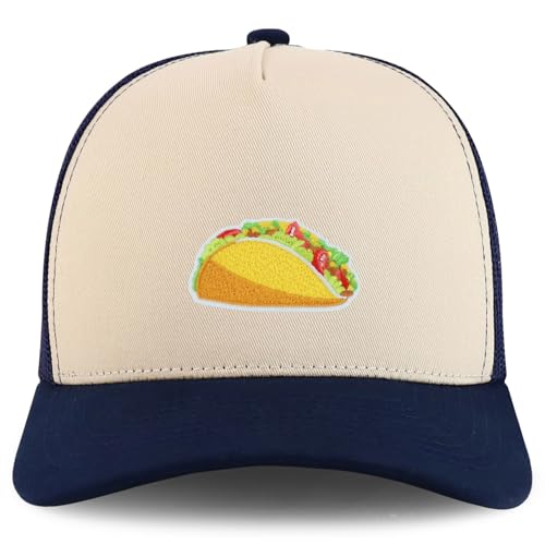 Trendy Apparel Shop Mexican Fiesta Taco Embroidered Patch Trucker Cap