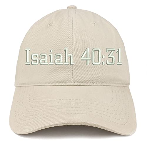 Trendy Apparel Shop Isaiah 40:31 Low Profile Soft Cotton Baseball Cap