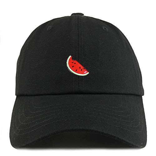 Trendy Apparel Shop Watermelon Patch Solid Cotton Unstructured Dad Hat