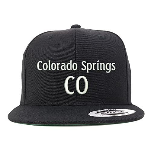 Trendy Apparel Shop Colorado Springs CO Embroidered Flatbill Snapback