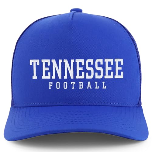 Trendy Apparel Shop Tennessee Embroidered 5 Panel Snapback Trucker Cap