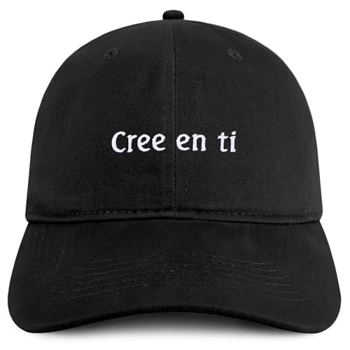 Trendy Apparel Shop Cree en ti Embroidered Cotton Low Profile Dad Hat