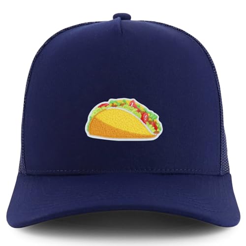Trendy Apparel Shop Mexican Fiesta Taco Embroidered Patch Trucker Cap