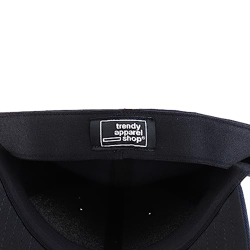 Trendy Apparel Shop Oversize XXL 6 Panel Structured Curved Bill Stretchy Fitted Ball Cap