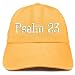 Trendy Apparel Shop Psalm 23 Washed Pigment Dyed Baseball Cap