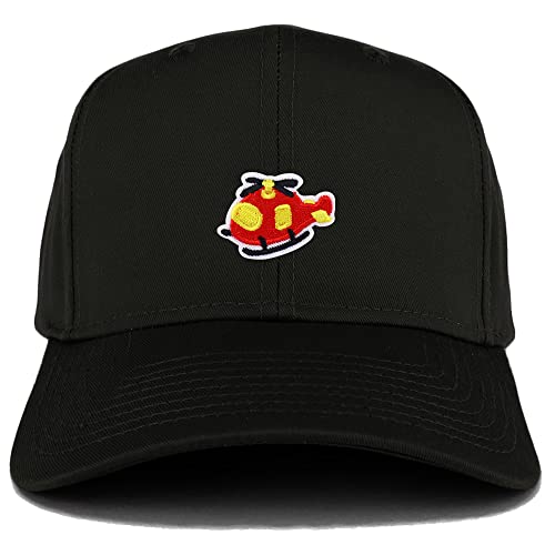 Trendy Apparel Shop Helicopter Patch Structured Helicopter Cap