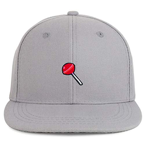 Trendy Apparel Shop Lollipop Patch Structured Infant Flatbill Snapback Cap