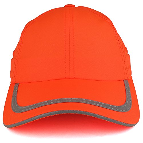 Trendy Apparel Shop Reflective Stripes High Enhanced Visibility Unstructured Safety Cap