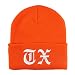 Trendy Apparel Shop Texas TX Old English Embroidered Long Cuff Beanie