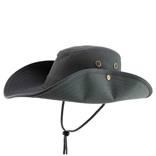 Trendy Apparel Shop XXL Oversize Cowboy Style Cap with Neck Flap