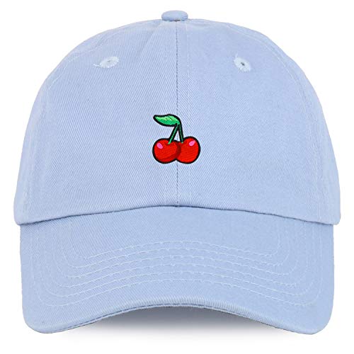 Trendy Apparel Shop Cherry Patch Youth Small Fit Unstructured Cotton Baseball Cap