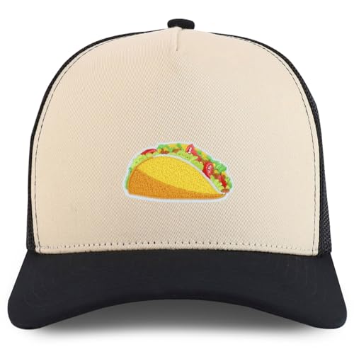 Trendy Apparel Shop Mexican Fiesta Taco Embroidered Patch Trucker Cap