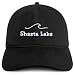 Trendy Apparel Shop Shasta Lake Embroidered Cotton Unstructured Low Profile Dad Hat