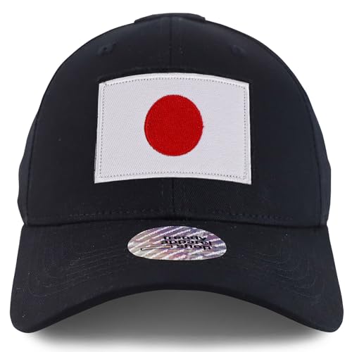 Trendy Apparel Shop Japan Flag Hook and Loop Patch Tactical Baseball Cap