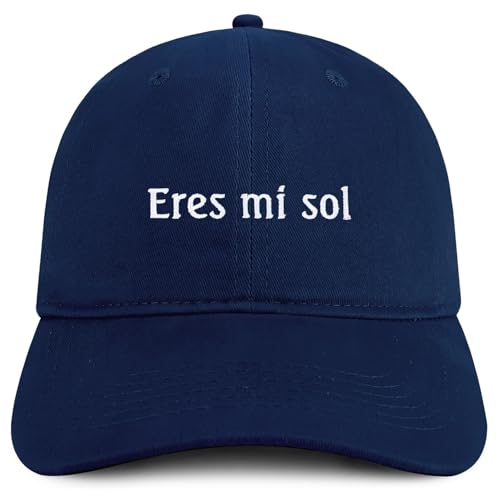 Trendy Apparel Shop Eres mi sol Embroidered Cotton Low Profile Dad Hat