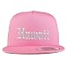 Trendy Apparel Shop Hawaii State Old English 5 Panel Flatbill Trucker Mesh Cap